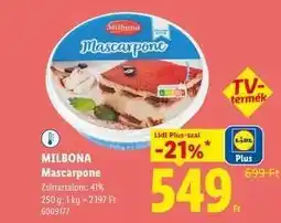 Lidl MILBONA Mascarpone ajánlat