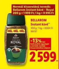 Lidl BELLAROM Instant kávé ajánlat