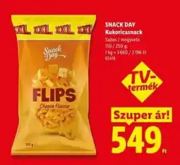 Lidl SNACK DAY Kukoricasnack ajánlat