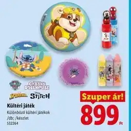 Lidl Kültéri játék ajánlat