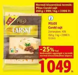 Lidl PILOS Carski sajt ajánlat