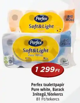 Real Perfex Soft&Light toalettpapír ajánlat