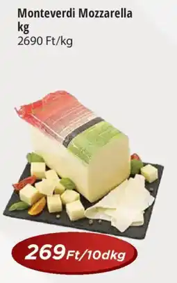 Real Monteverdi Mozzarella ajánlat