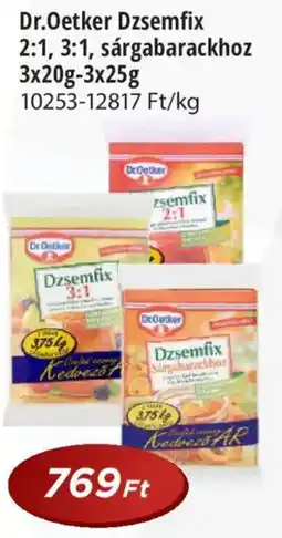 Real Dr.Oetker Dzsemfix ajánlat