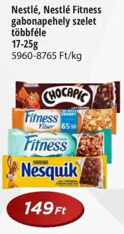 Real Nestlé Fitness gabonapehely szelet ajánlat