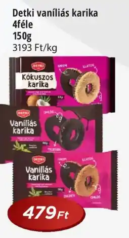Real Detki vaníliás karika ajánlat