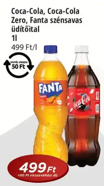 Coca-Cola, Coca-Cola Zero, Fanta szénsavas üdítőital