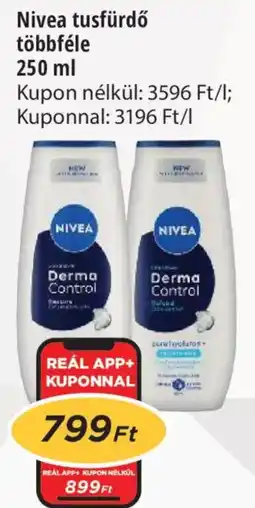 Real Nivea tusfürdő ajánlat