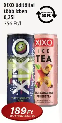 Real Xixo üdítőital ajánlat