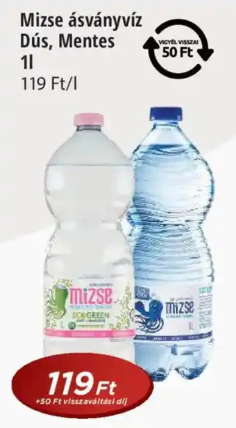 Real Mizse ásványvíz ajánlat