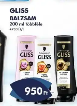 Azúr Gliss balzsam ajánlat