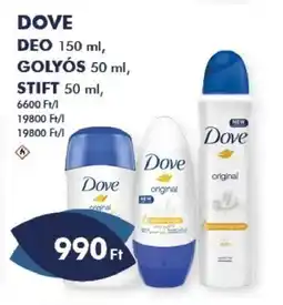 Azúr Dove deo, golyós vagy stift ajánlat