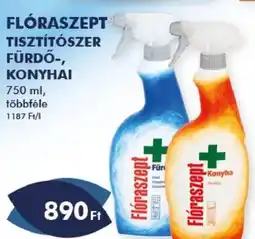 Azúr Flóraszept tisztítószer fürdő-, konyhai ajánlat