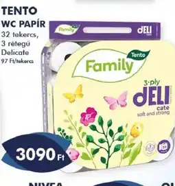 Azúr Tento Family Deli wc papír ajánlat