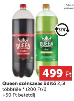 PRIVÁT Queen szénsavas üdítő ajánlat