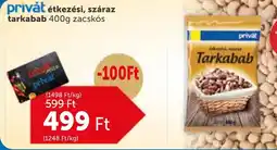 PRIVÁT privȧt étkezési, száraz tarkabab ajánlat