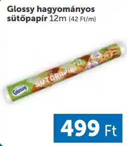 PRIVÁT Glossy hagyományos sütőpapír ajánlat