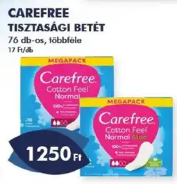 Azúr Carefree tisztasági betét ajánlat
