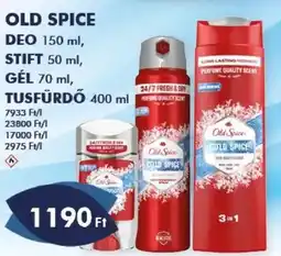 Azúr Old Spice dezodor, stift, gél vagy tusfürdő ajánlat