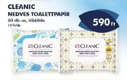 Azúr Cleanic Nedves toalettpapír ajánlat