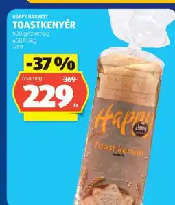 ALDI Happy Harvest Toastkenyér ajánlat