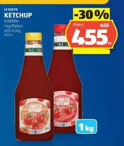 ALDI Le Gusto Ketchup ajánlat