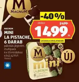 ALDI Magnum Mini La Pistache, 6 darab ajánlat