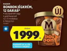 ALDI Magnum Bonbon Jégkrém, 12 darab ajánlat