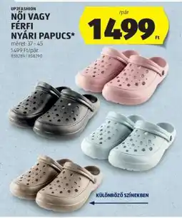 ALDI UP2FASHION Női vagy Férfi Nyári Papucs ajánlat