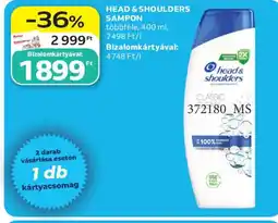 Auchan Head & shoulders sampon ajánlat