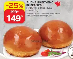 Auchan Auchan kedvenc puffancs ajánlat