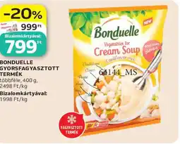 Auchan Bonduelle gyorsfagyasztott termék ajánlat