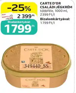 Auchan Carte dor családi jégkrém ajánlat