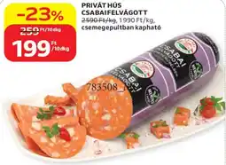 Auchan Privát hús csabai felvágott ajánlat