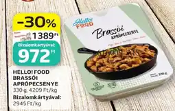 Auchan Hello! Food brassói aprópecsenye ajánlat