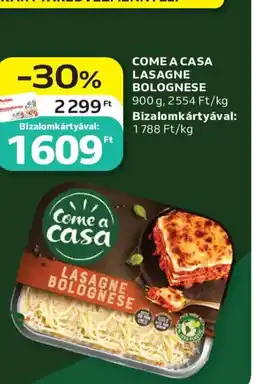 Auchan Come A casa lasagne bolognese ajánlat