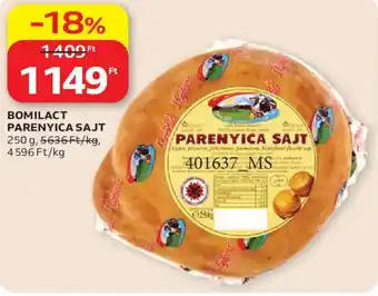 Auchan Bomilact parenyica sajt ajánlat