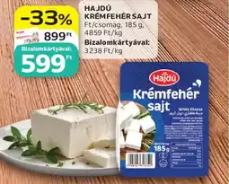 Auchan Hajdú Krémfehér sajt ajánlat