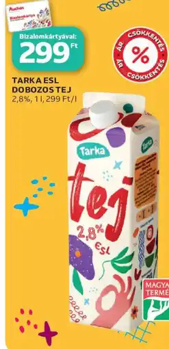Auchan Tarka esl dobozos tej ajánlat