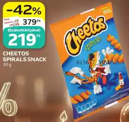 Auchan Cheetos spirals snack ajánlat