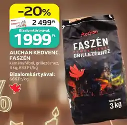Auchan Auchan kedvenc faszén ajánlat