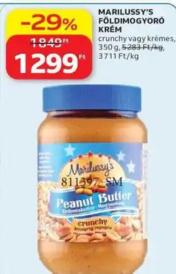 Auchan Marilussys földimogyoró krém ajánlat