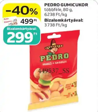 Auchan Pedro gumicukor ajánlat