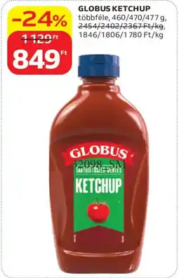 Auchan Globus ketchup ajánlat