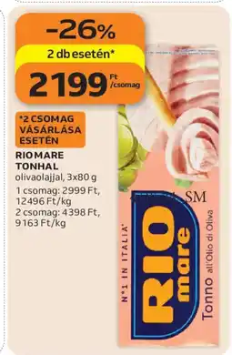Auchan Rio Mare Tonhal ajánlat