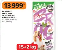 Auchan Panzi Pet Fit Active Croq száraz kutyaeledel ajánlat