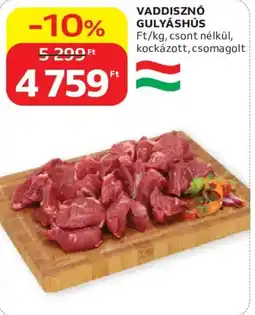 Auchan Vaddisznó gulyáshús ajánlat