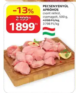 Auchan Pecsenyenyúl apróhús ajánlat