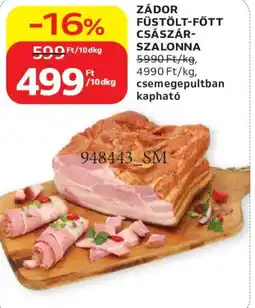 Auchan Zádor füstölt-főtt császárszalonna ajánlat