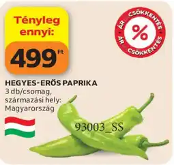Auchan Hegyes-erős paprika ajánlat